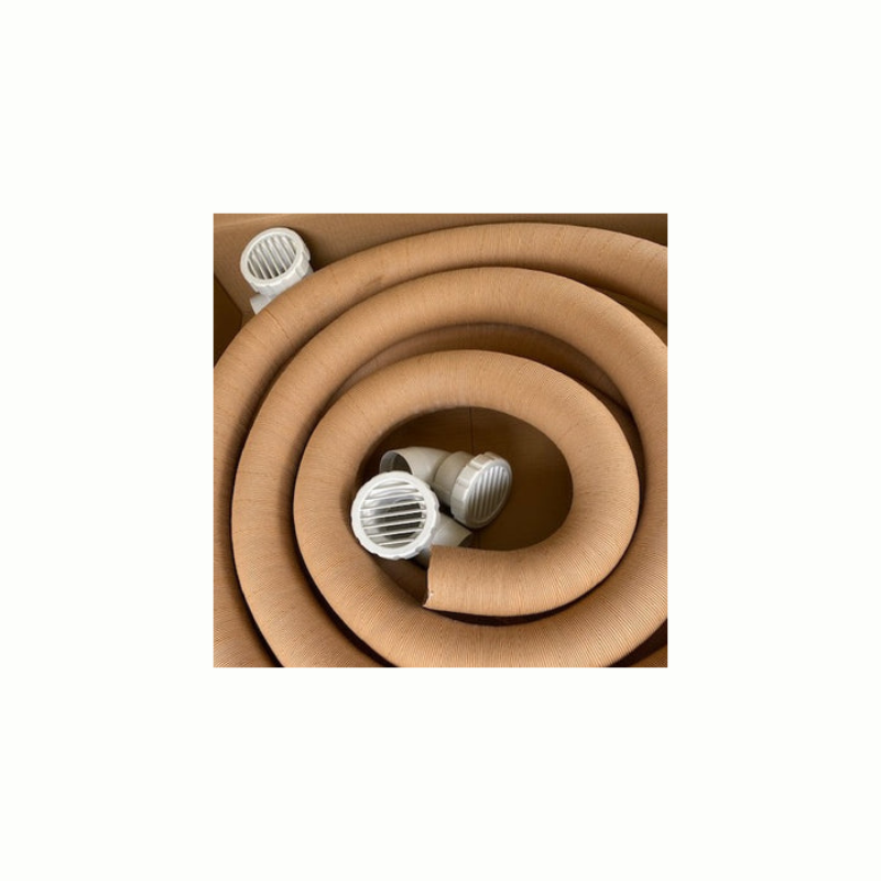 Cool-J ducting 10 Metres with 3 Black Outlet
