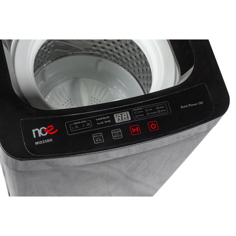 NCE Top Load 2.5kg Washing Machine Black