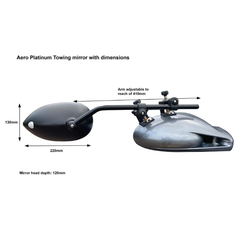 Milenco Aero Platinum Mirror MIL6606