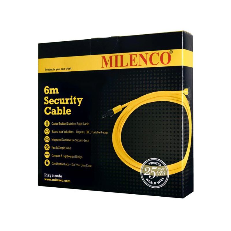 Milenco 6m Security Cable MIL5951