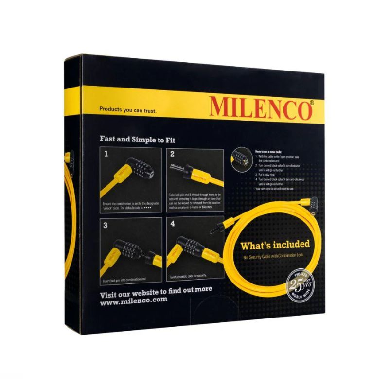 Milenco 6m Security Cable MIL5951