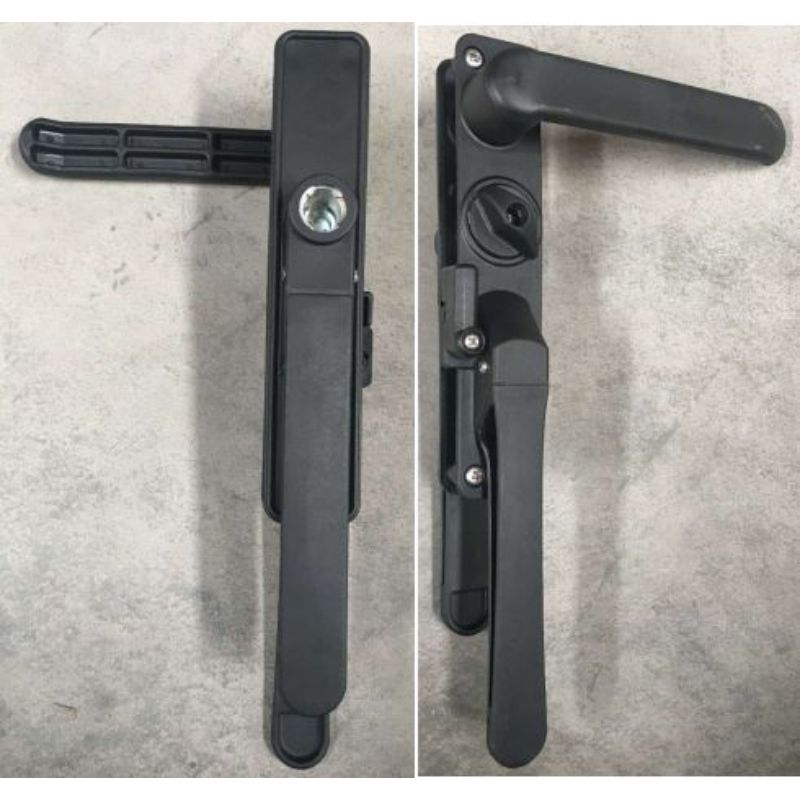 Milenco Columbia Caravan Door H1750 mm LH black/black