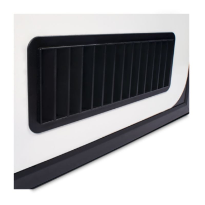 Milenco Columbia Caravan Door H1750 mm LH white/black