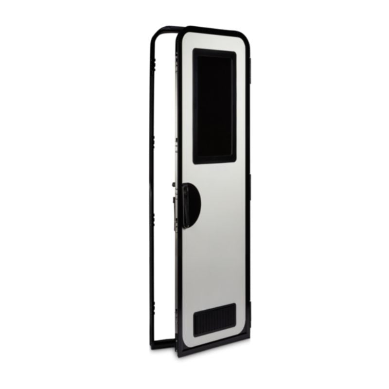 Milenco Columbia Caravan Door H1750 mm RH White/Black