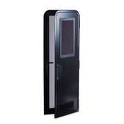 Milenco Columbia Caravan Door H1750 mm RH black/black