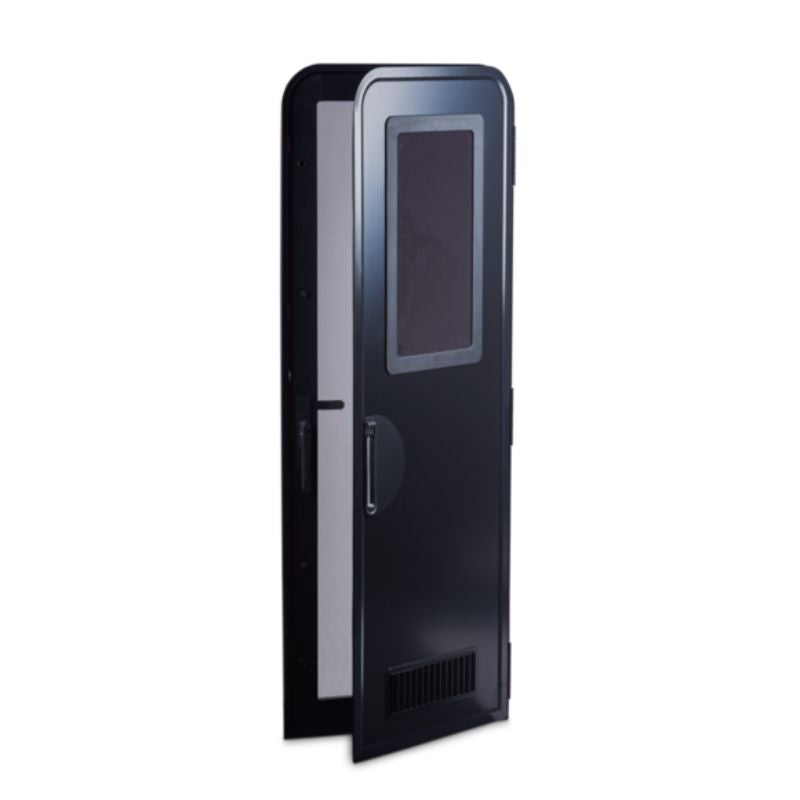 Milenco Columbia Caravan Door H1750 mm RH black/black