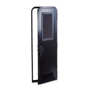 Milenco Columbia Caravan Door H1750 mm RH black/black
