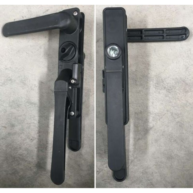 Milenco Columbia Caravan Door H1750 mm RH black/black