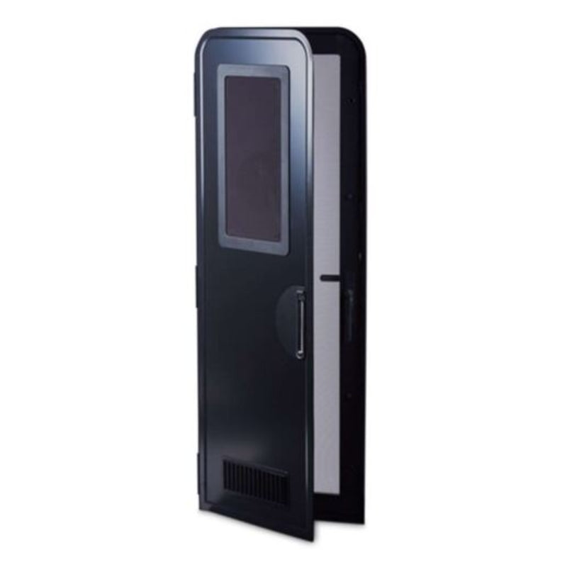 Milenco Columbia Caravan Door H1850 mm LH black/black