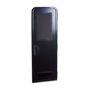 Milenco Columbia Caravan Door H1850 mm RH black/black