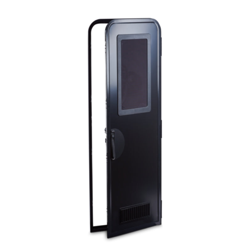 Milenco Columbia Caravan Door H1850 mm RH black/black 