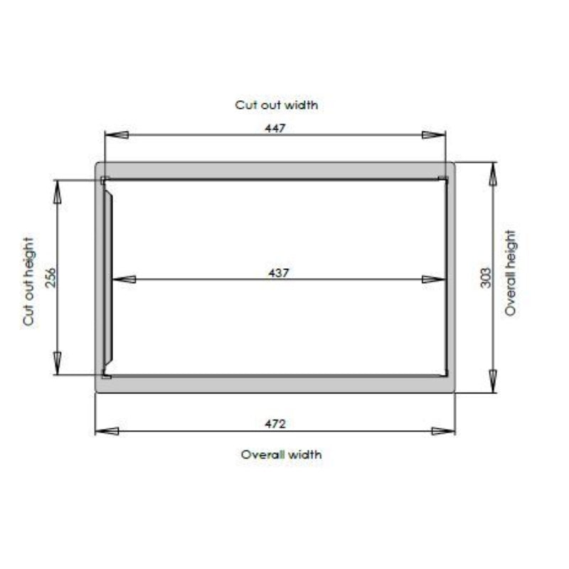 NCE Microwave Bracket (Suits NCE20LSS Microwave)