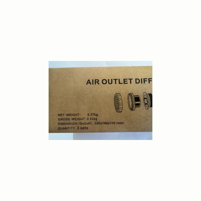 Cool-J Air Outlet for HB9000 Underbunk Air Conditioner, White