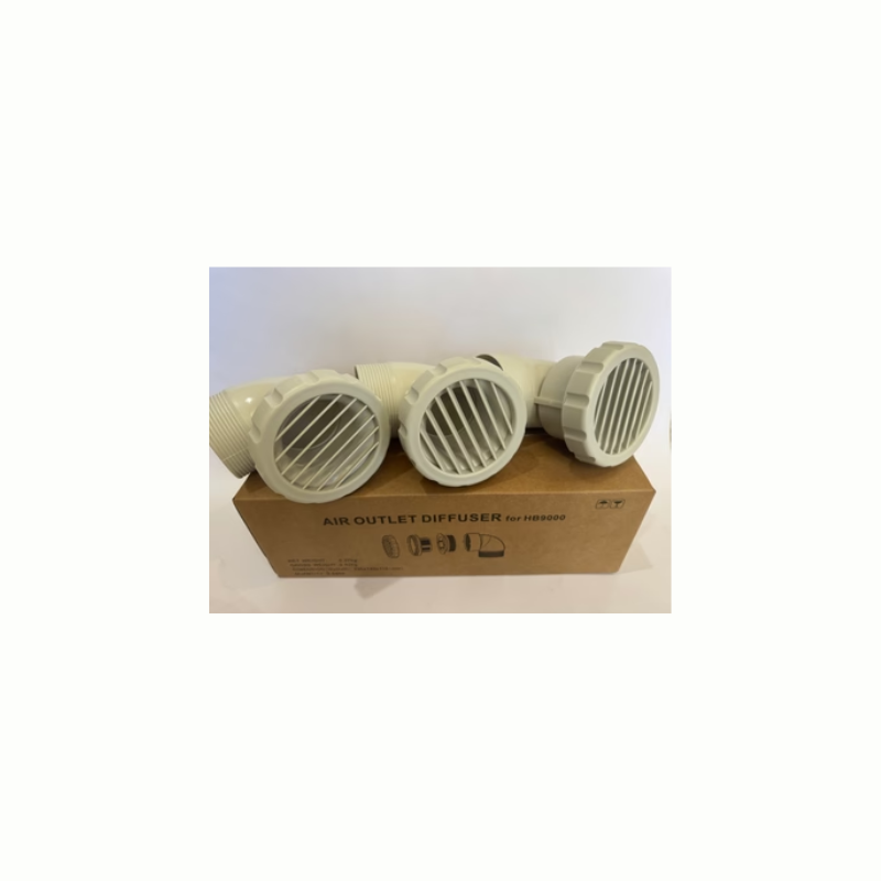 Cool-J Air Outlet for HB9000 Underbunk Air Conditioner, White