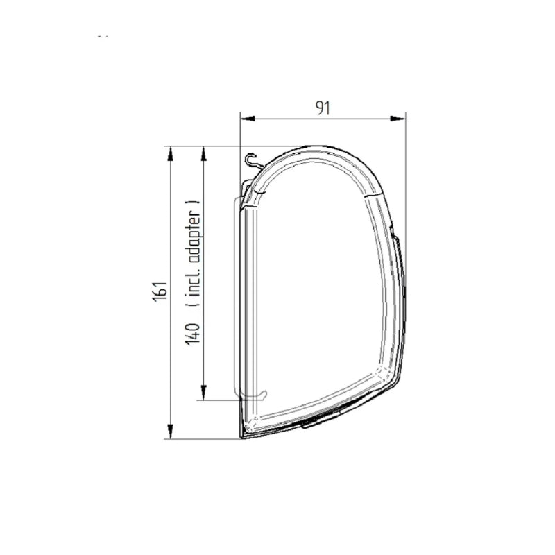 Thule 5200 12V Awning 5.0m Mystic Grey Black Cassette