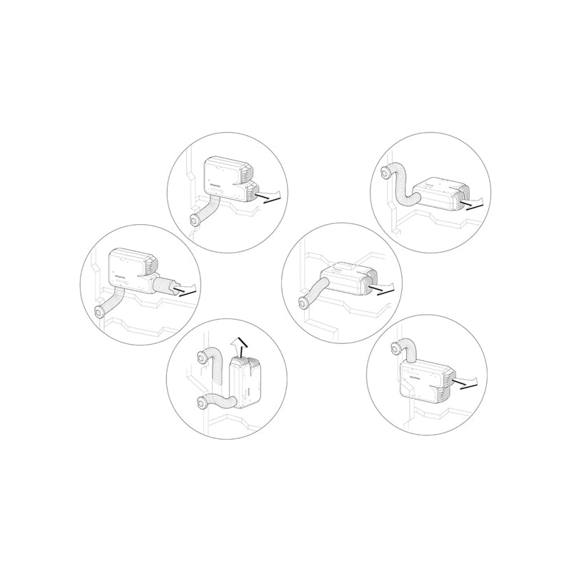 Truma VarioHeat eco Gas Heater Kit Cream Cowl