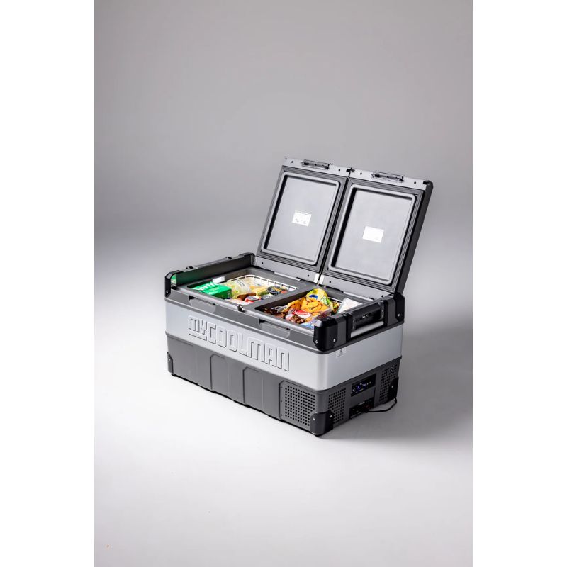myCOOLMAN 'The Adventurer' Dual Zone Portable Fridge/Freezer 85L