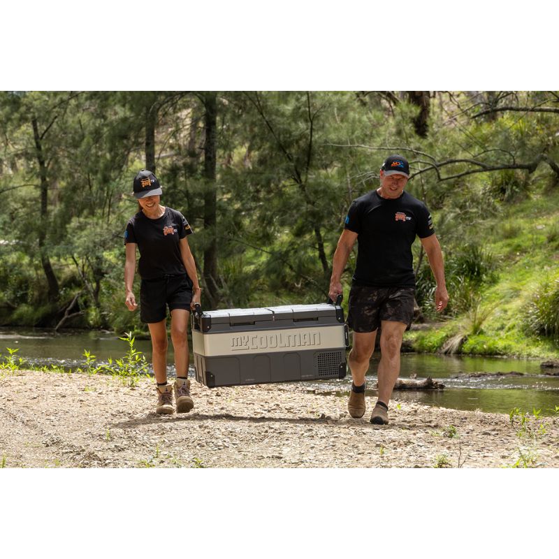 myCOOLMAN 'The Adventurer' Dual Zone Portable Fridge/Freezer 85L